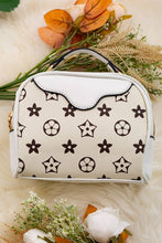 Load image into Gallery viewer, Cream &amp; White Inspired Crossbody Satchel
