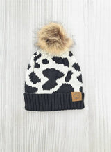 Load image into Gallery viewer, Cow Girls Beanie Hat
