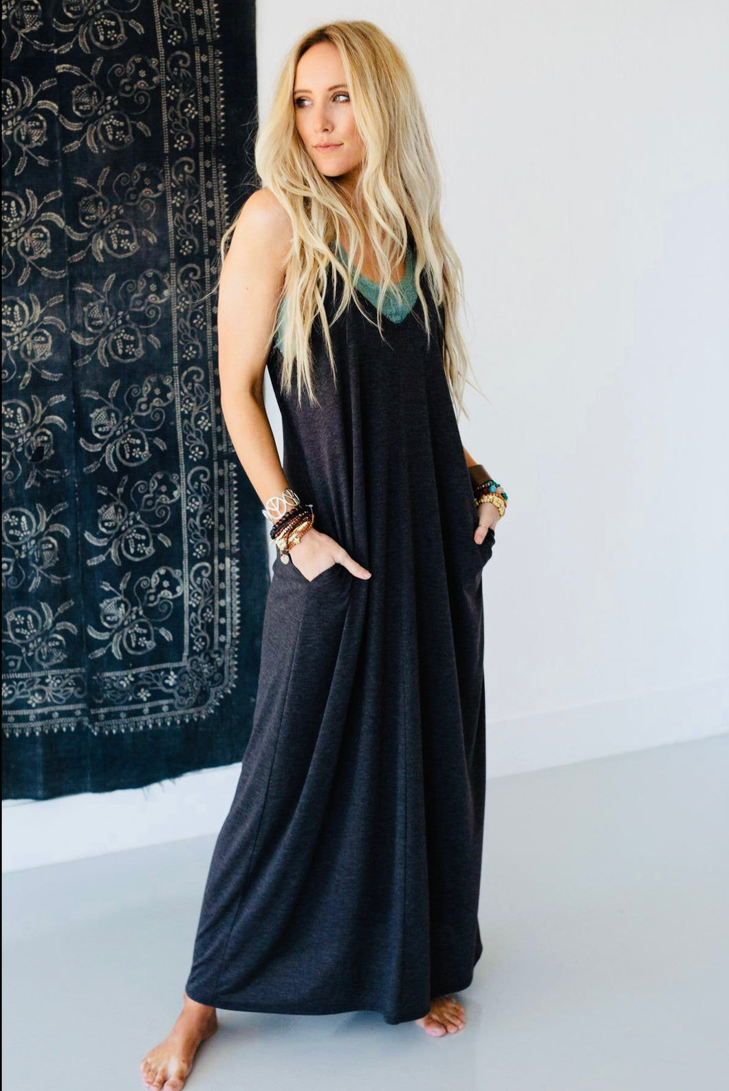 The Perfect Maxi Dress (Charcoal)