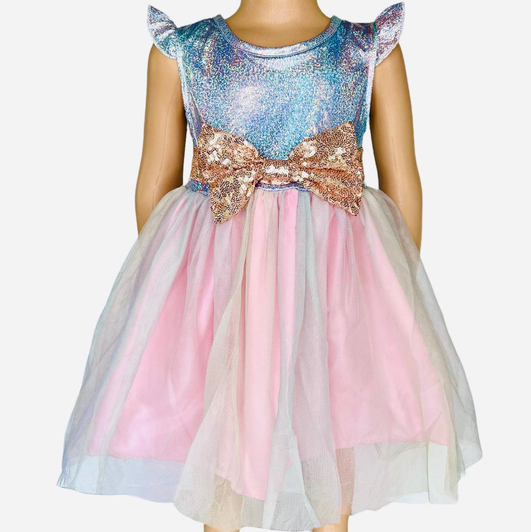 Glittery Sparkle Tulle Princess Party Dress