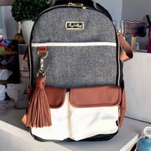 Load image into Gallery viewer, Coffee &amp; Creams Boss Diaper-bag backpack
