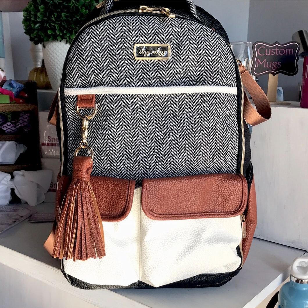 Coffee & Creams Boss Diaper-bag backpack